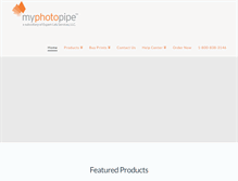 Tablet Screenshot of myphotopipe.com
